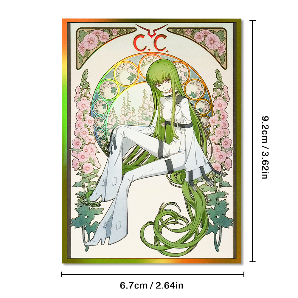 60PCS Standard Size Anime Card - Graded Card Display avis et prix