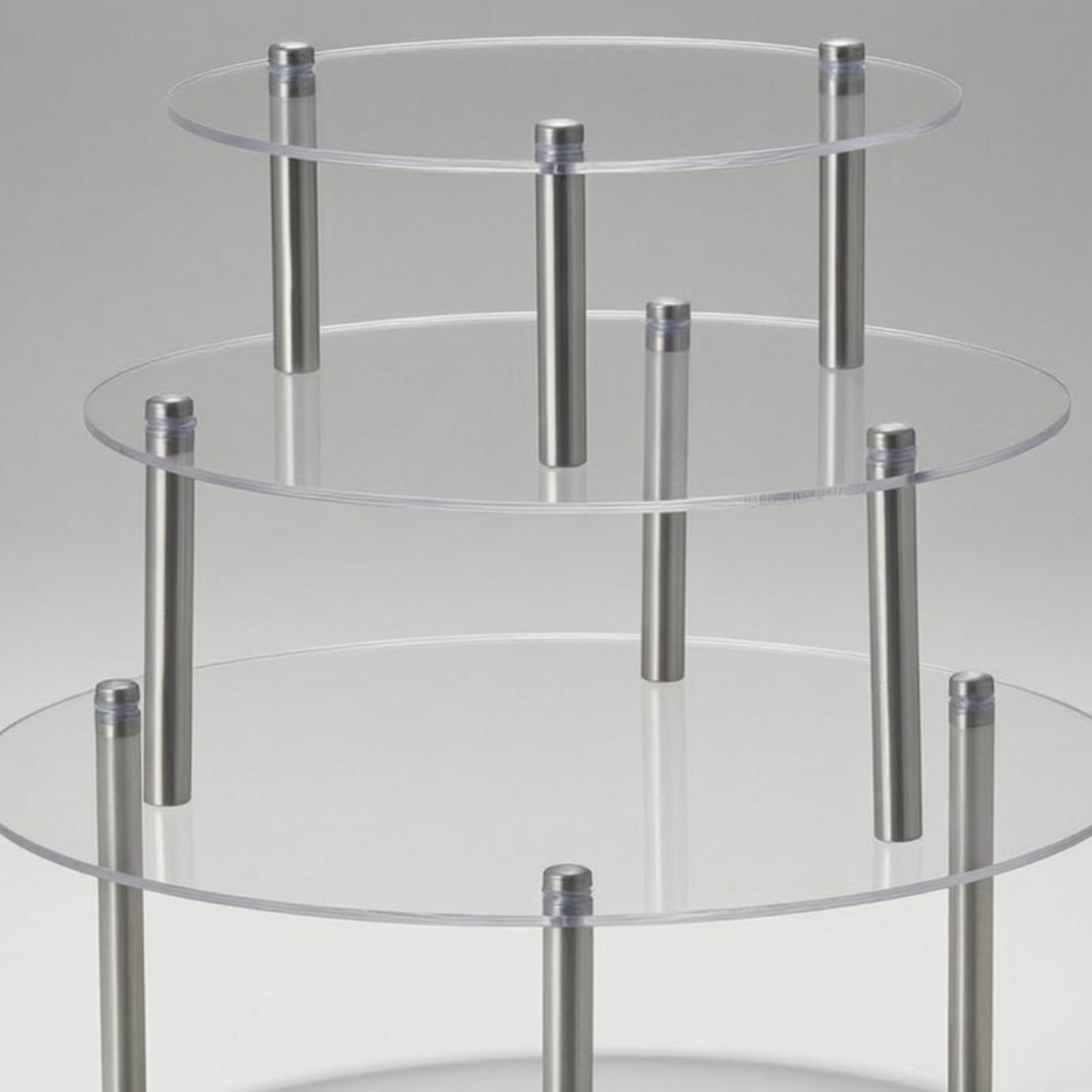 Acrylic Cake Stand Cylindrical - Display Risers Set avis et prix