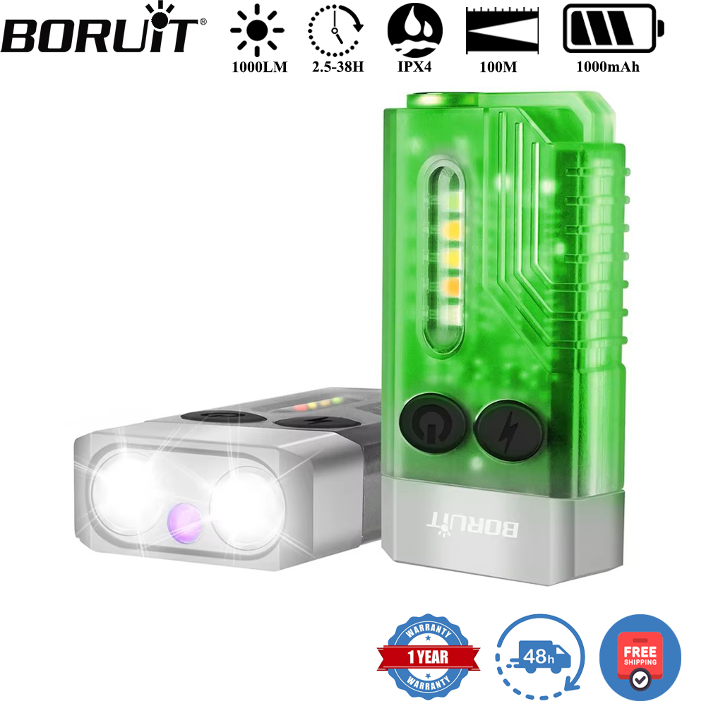 BORUiT V10 Keychain UV LED EDC - Fidget Cube Original avis et prix