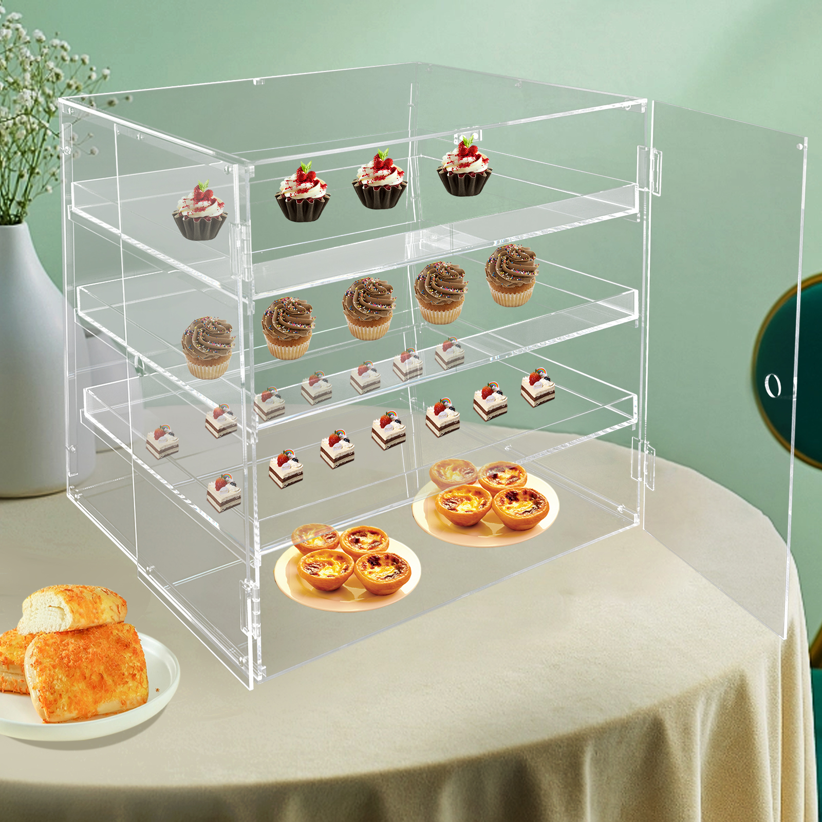 18.7×17.71×17.71inch 3-tier Ac - Display Case Acrylic avis et prix