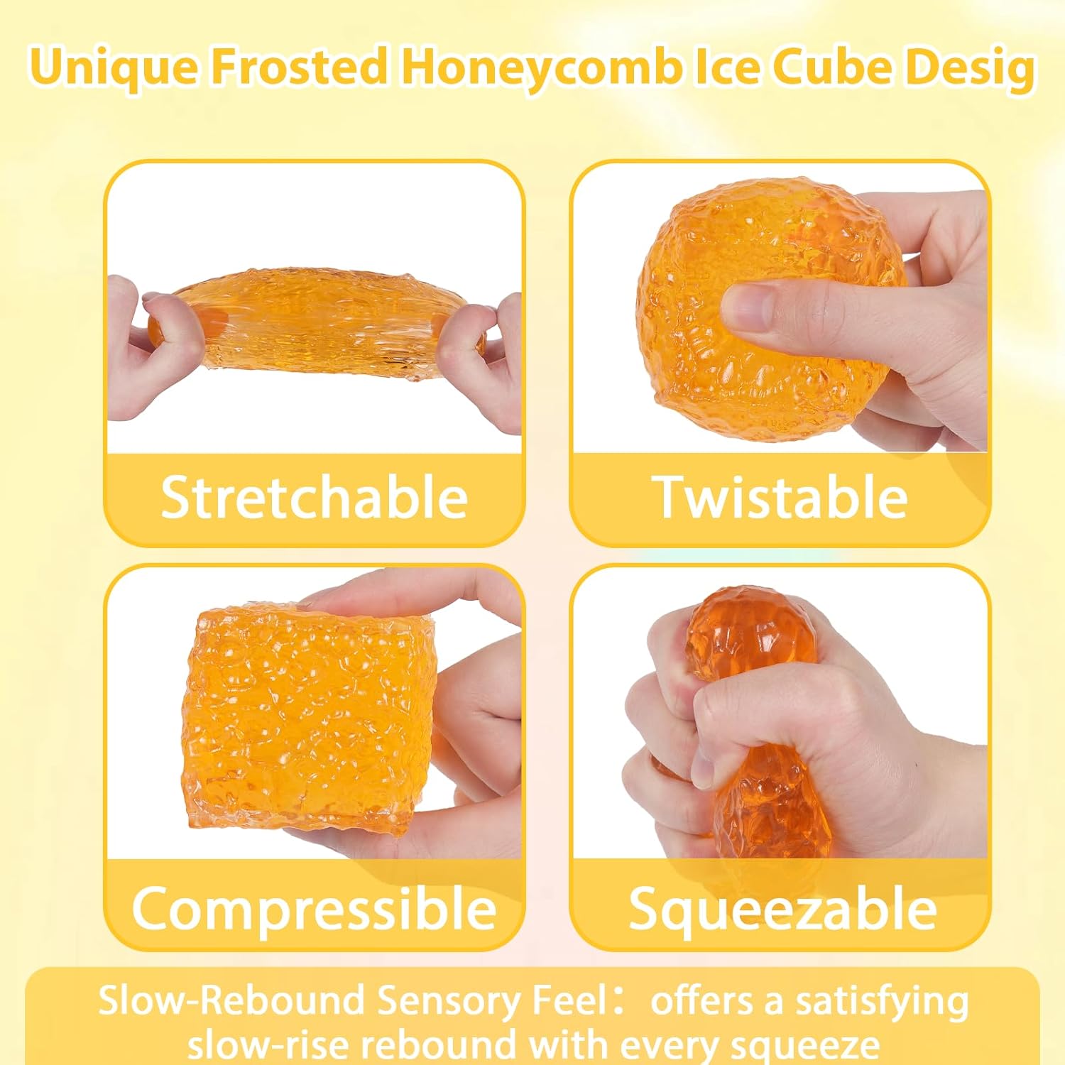Frosted Honeycomb Ice Cube Squ - Fidget Cube Original avis et prix