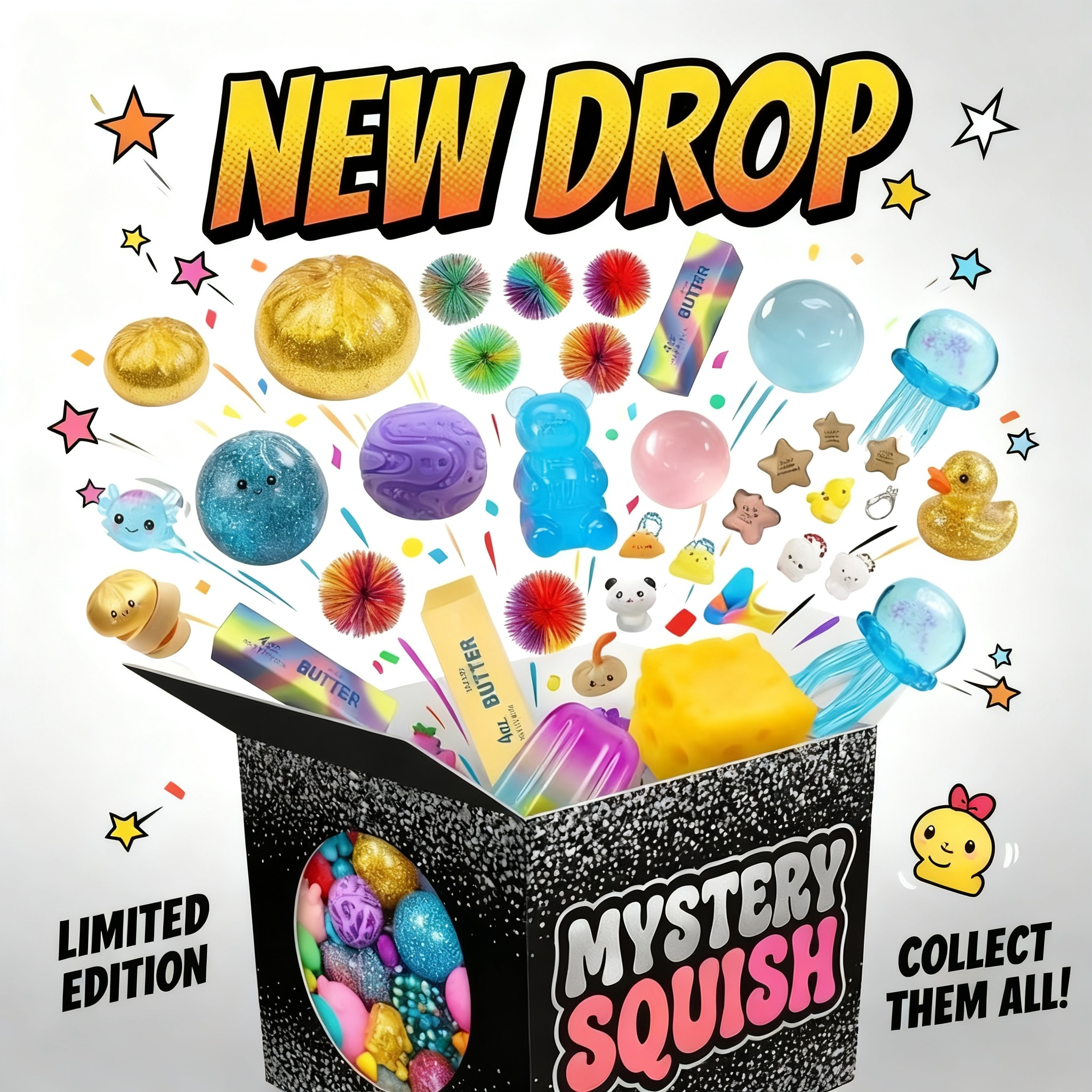 Squish Time Nee Doh Mystery Bl - Mystery Box Blind Bag avis et prix