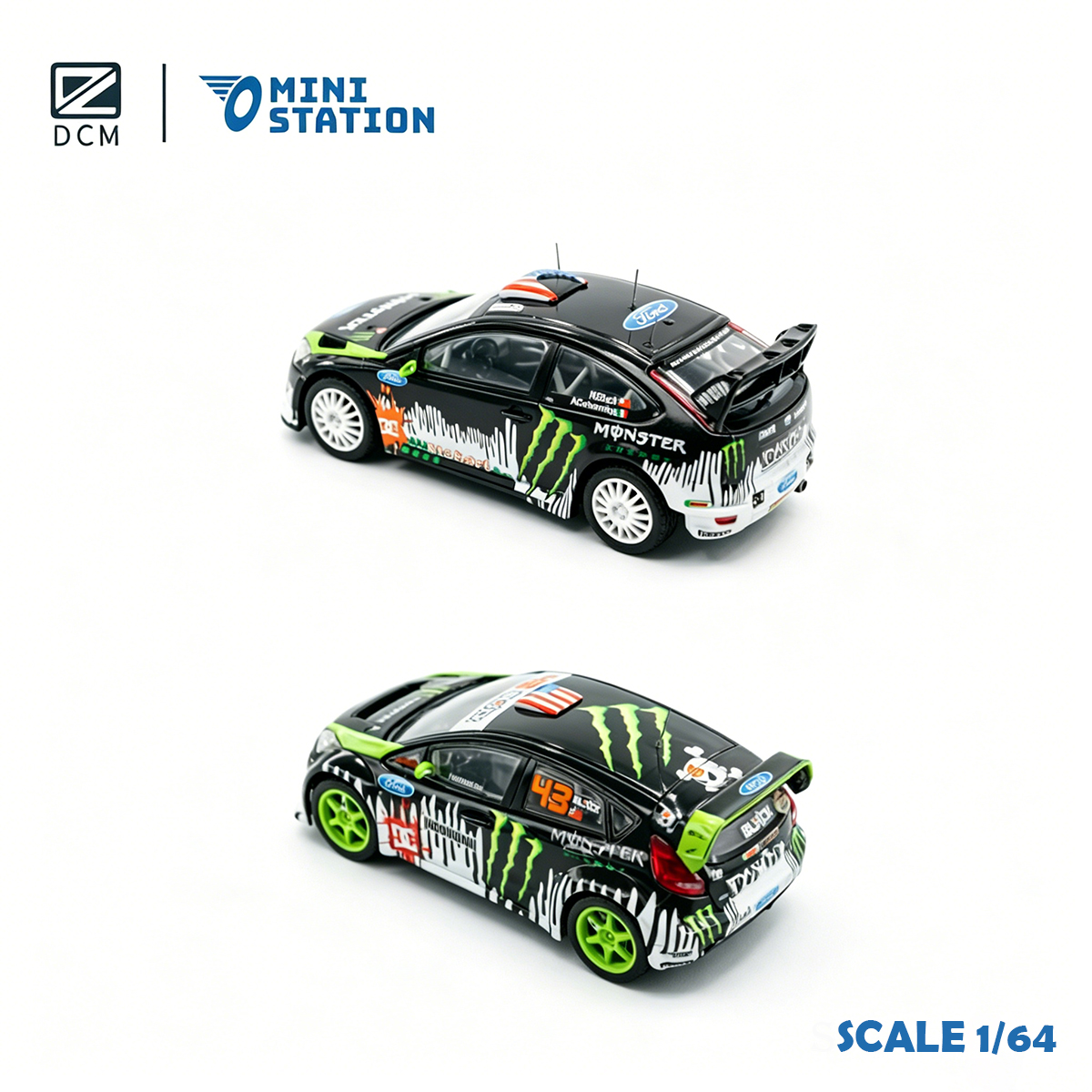 DCM × Mini Station 1:64 Ken Bl - Die Cast Car 1 64 avis et prix