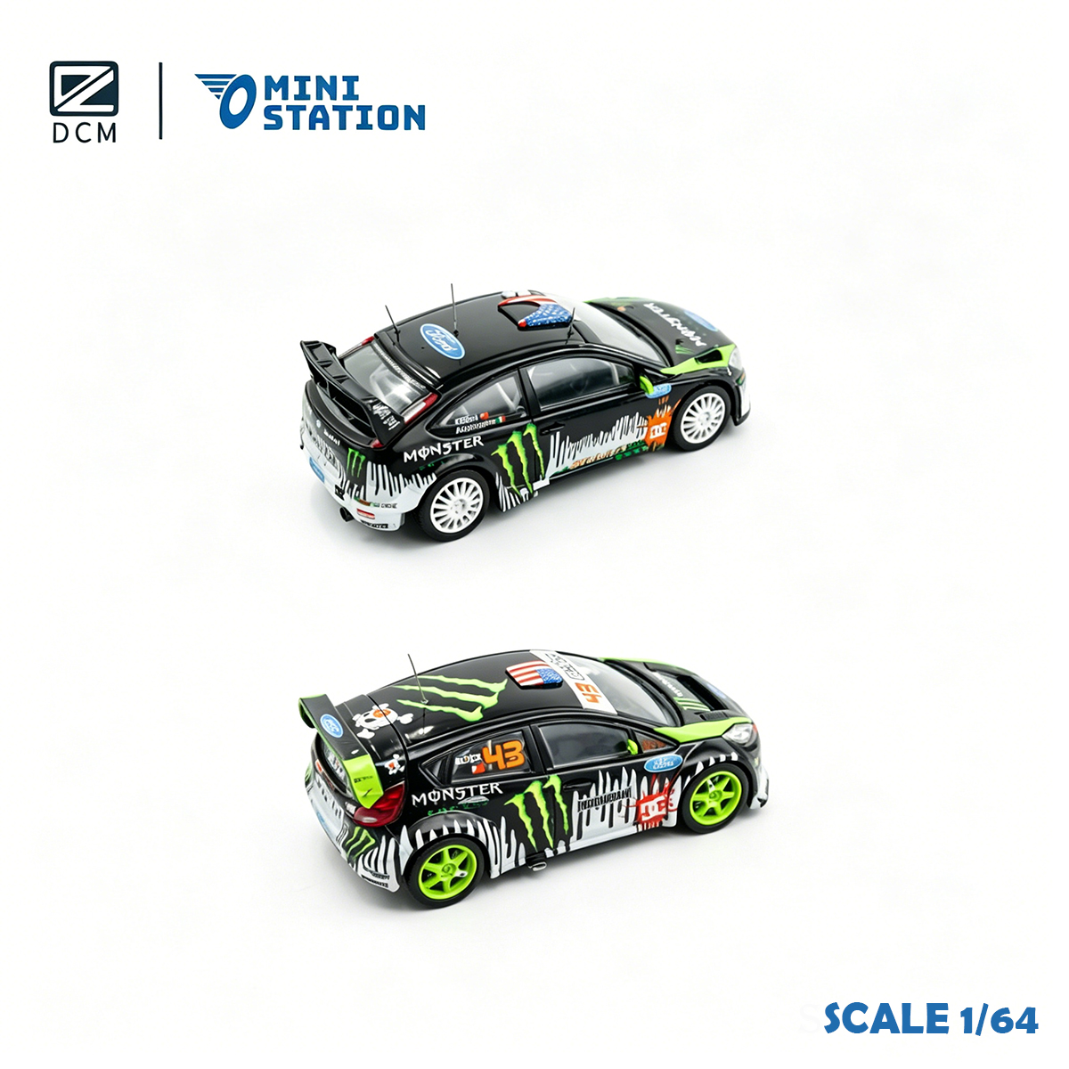 DCM × Mini Station 1:64 Ken Bl - Die Cast Car 1 64 avis et prix