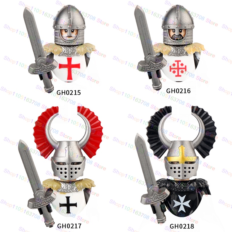 G0128 Moc Medieval Roman Centu - Lego Minifigure Holder avis et prix