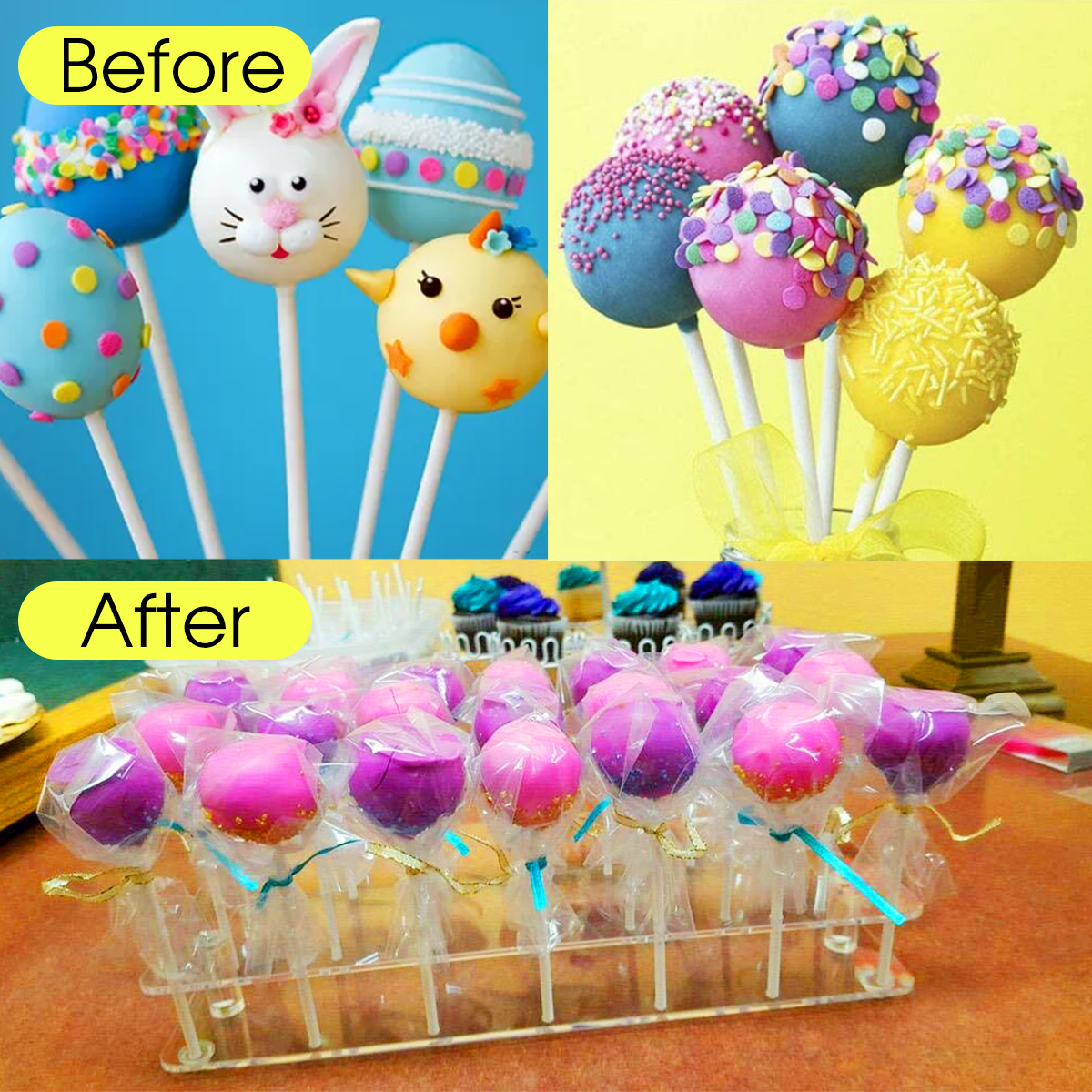 Acrylic Cake Pop Display Stand - Pop Display Shelf avis et prix