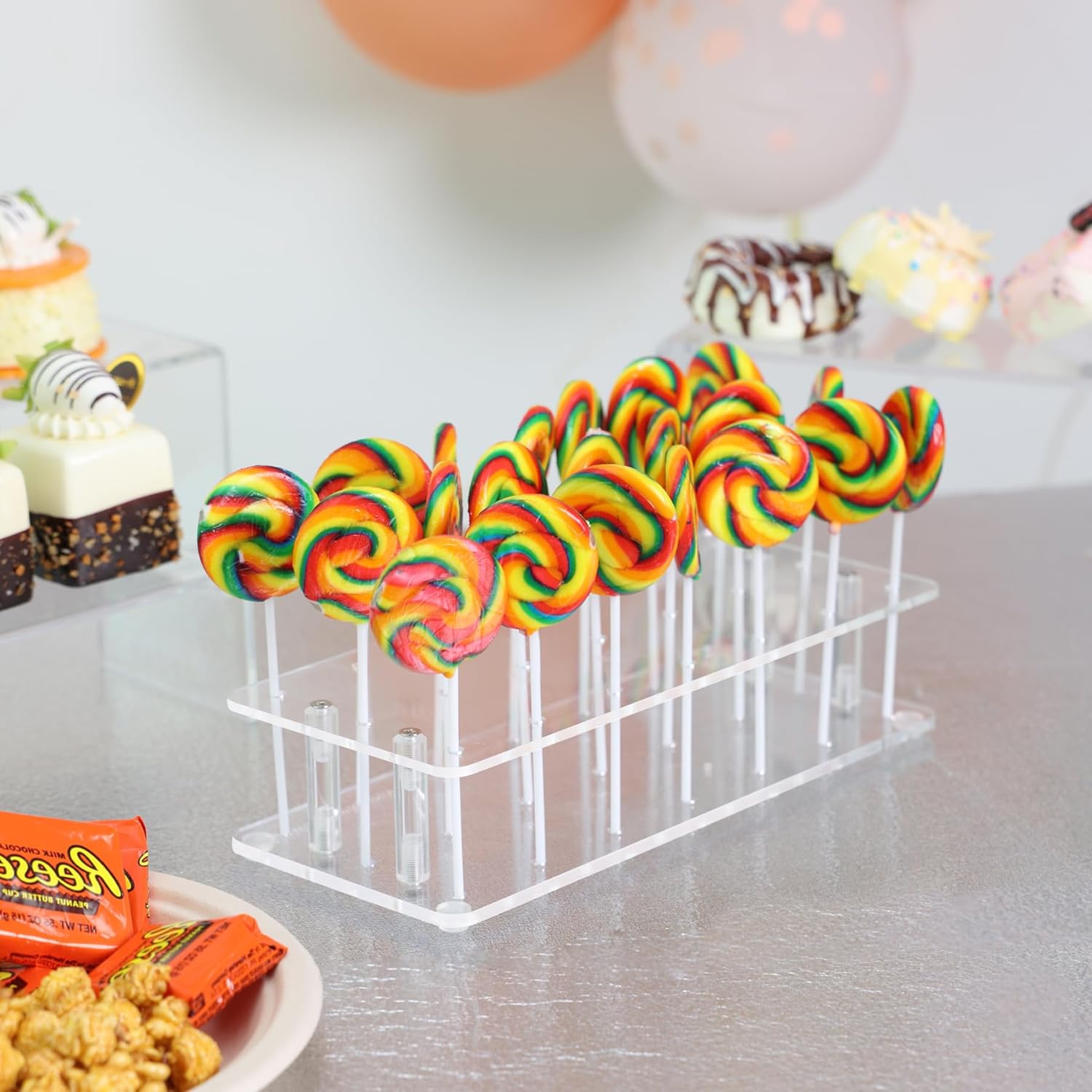 Acrylic Cake Pop Display Stand - Pop Display Shelf avis et prix