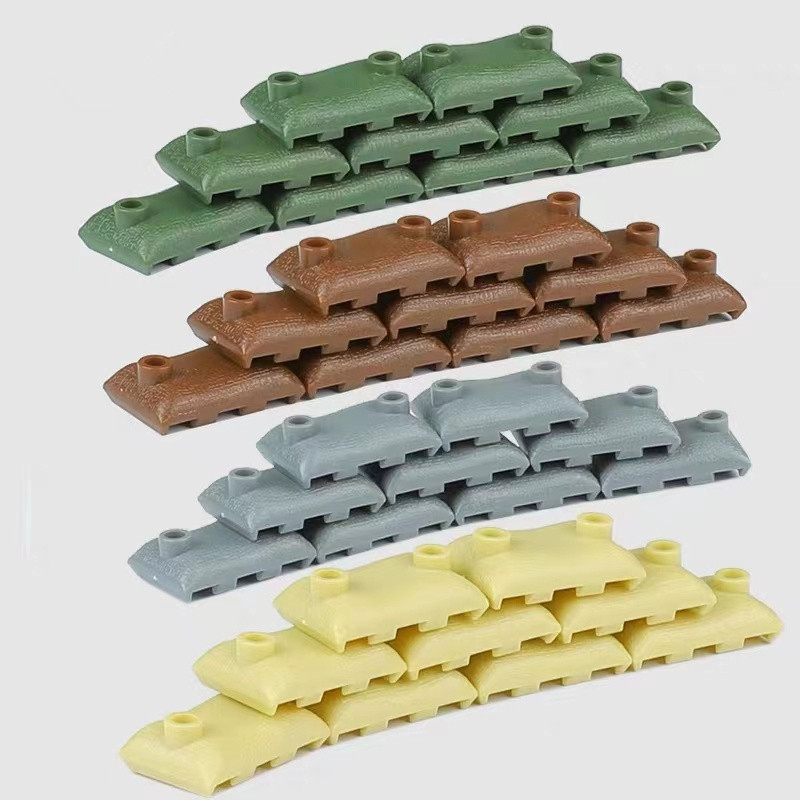 50PCS MOC Military Sandbag Bui - Lego Minifigure Holder avis et prix