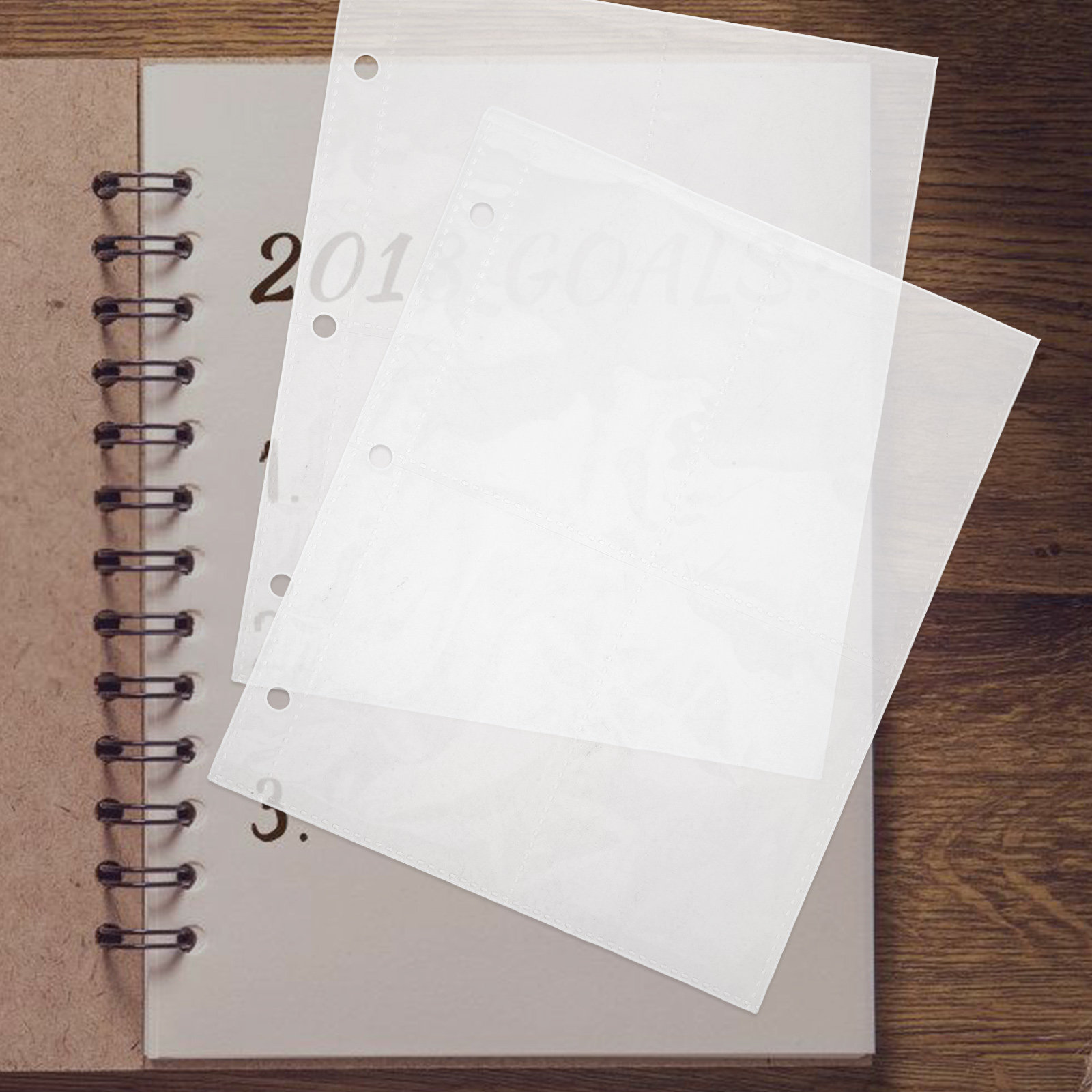 10Pcs Clear Binder Card Sleeve - Trading Card Binder avis et prix