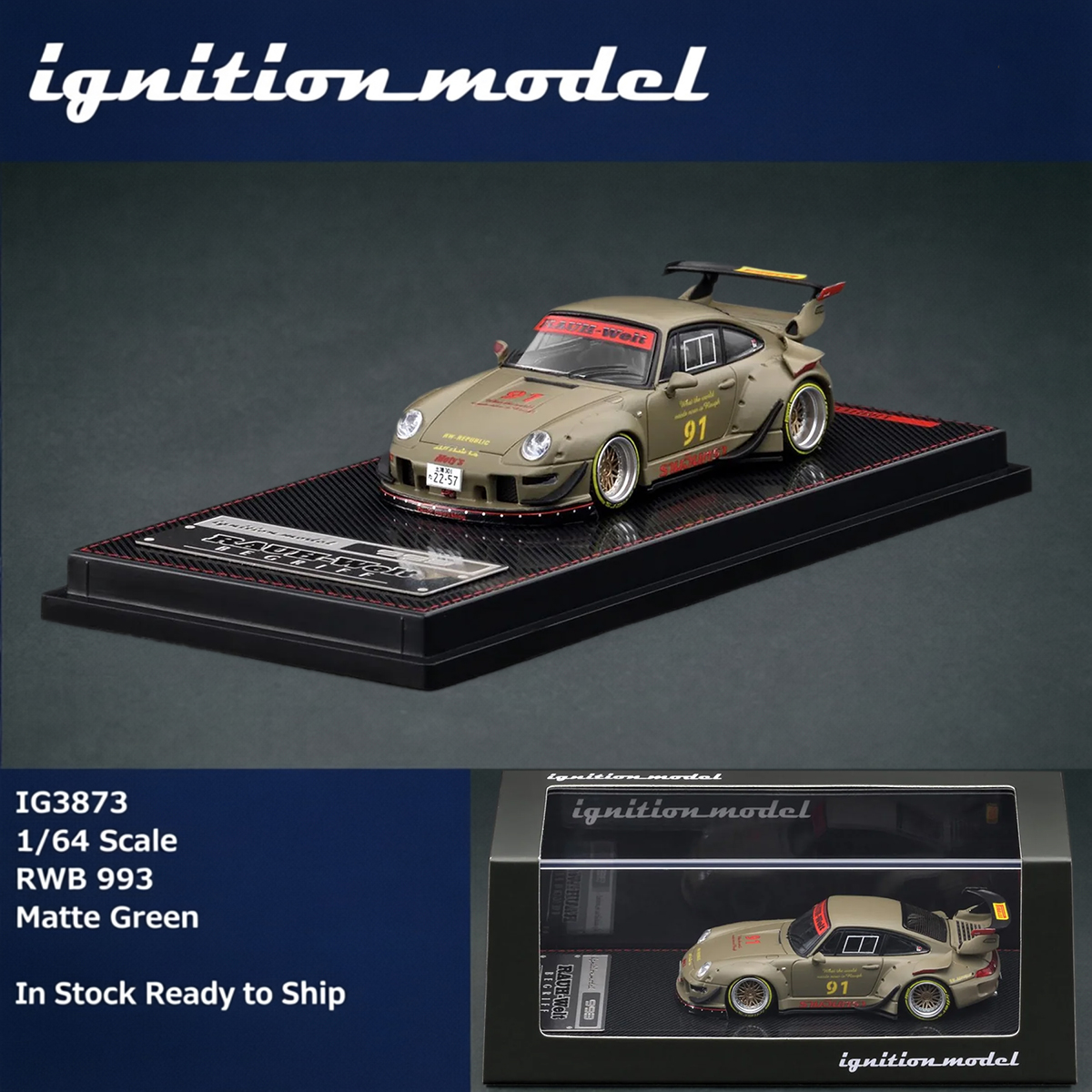 Ignition Model IG3873 1:64 Por - Die Cast Car 1 64 avis et prix