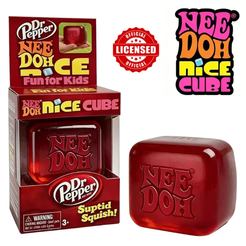 Dr Pepper x NeeDoh Nice Cube S - Fidget Cube Original avis et prix