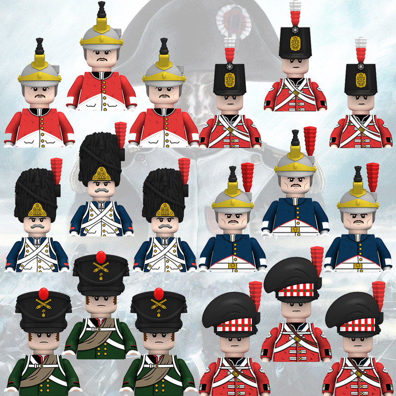 10pcs Napoleonic Wars Military - Lego Minifigure Holder avis et prix
