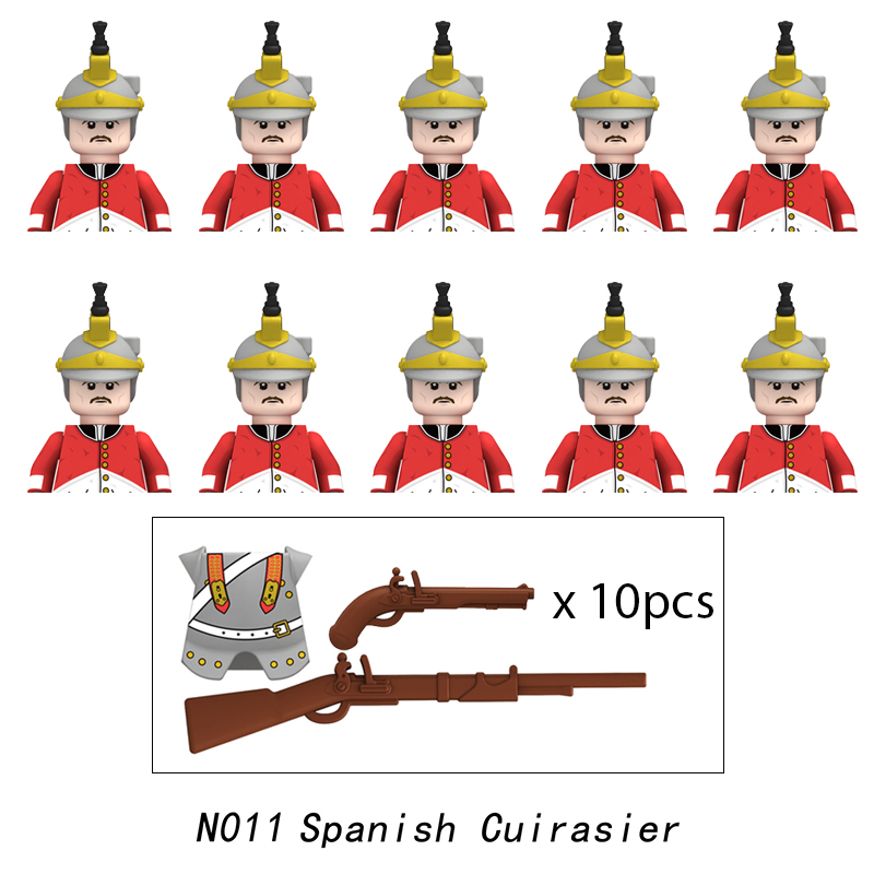 10pcs Napoleonic Wars Military - Lego Minifigure Holder avis et prix