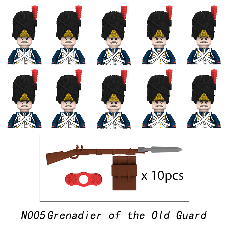 10pcs Napoleonic Wars Military - Lego Minifigure Holder avis et prix