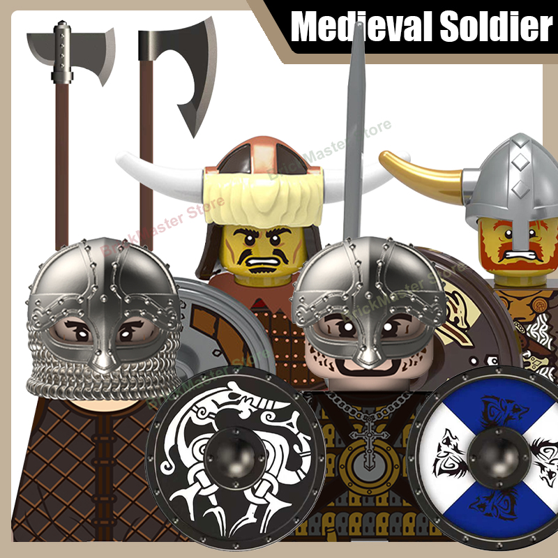 Medieval Military Viking Warri - Lego Minifigure Holder avis et prix