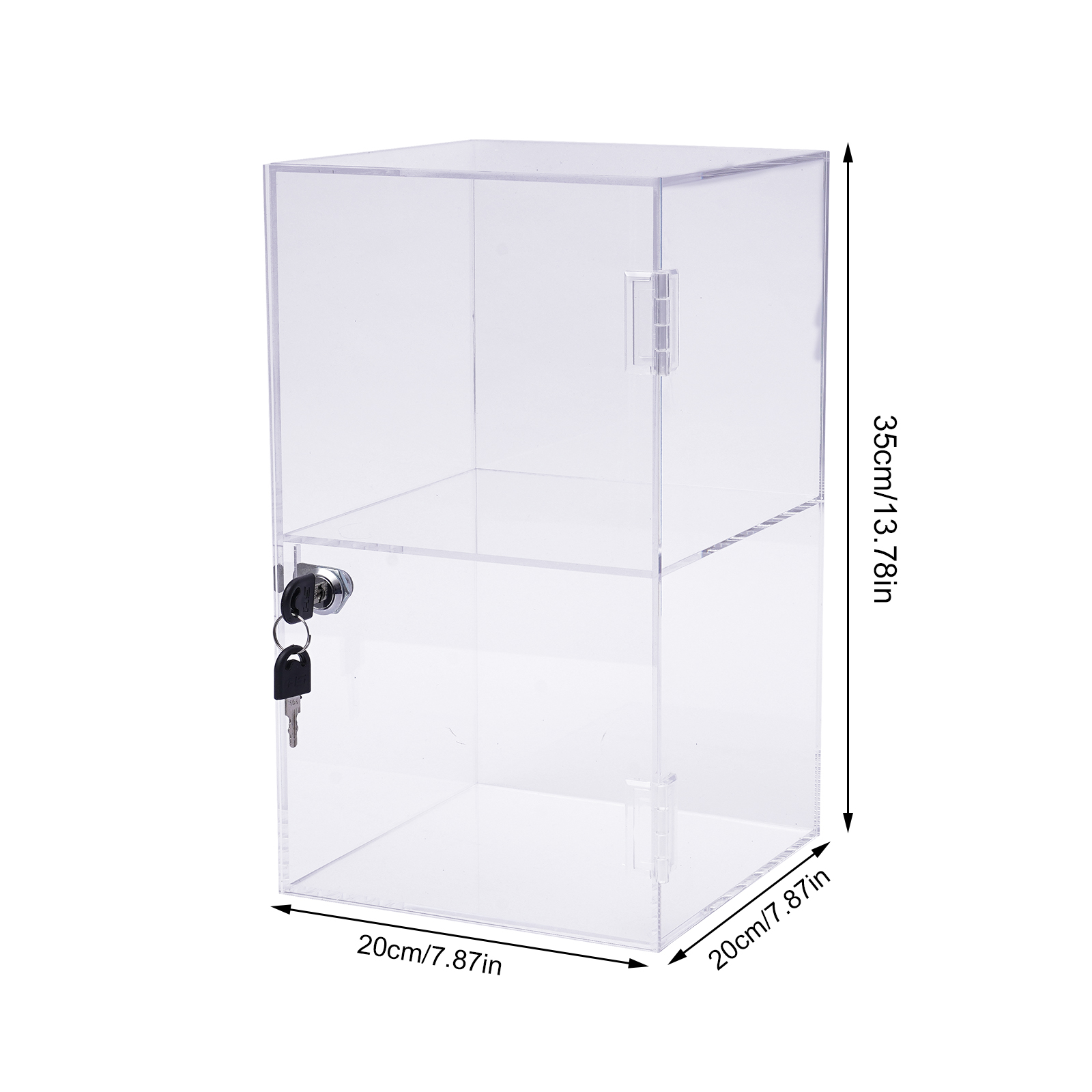 Transparent Acrylic 20x20x35cm - Display Case Acrylic avis et prix