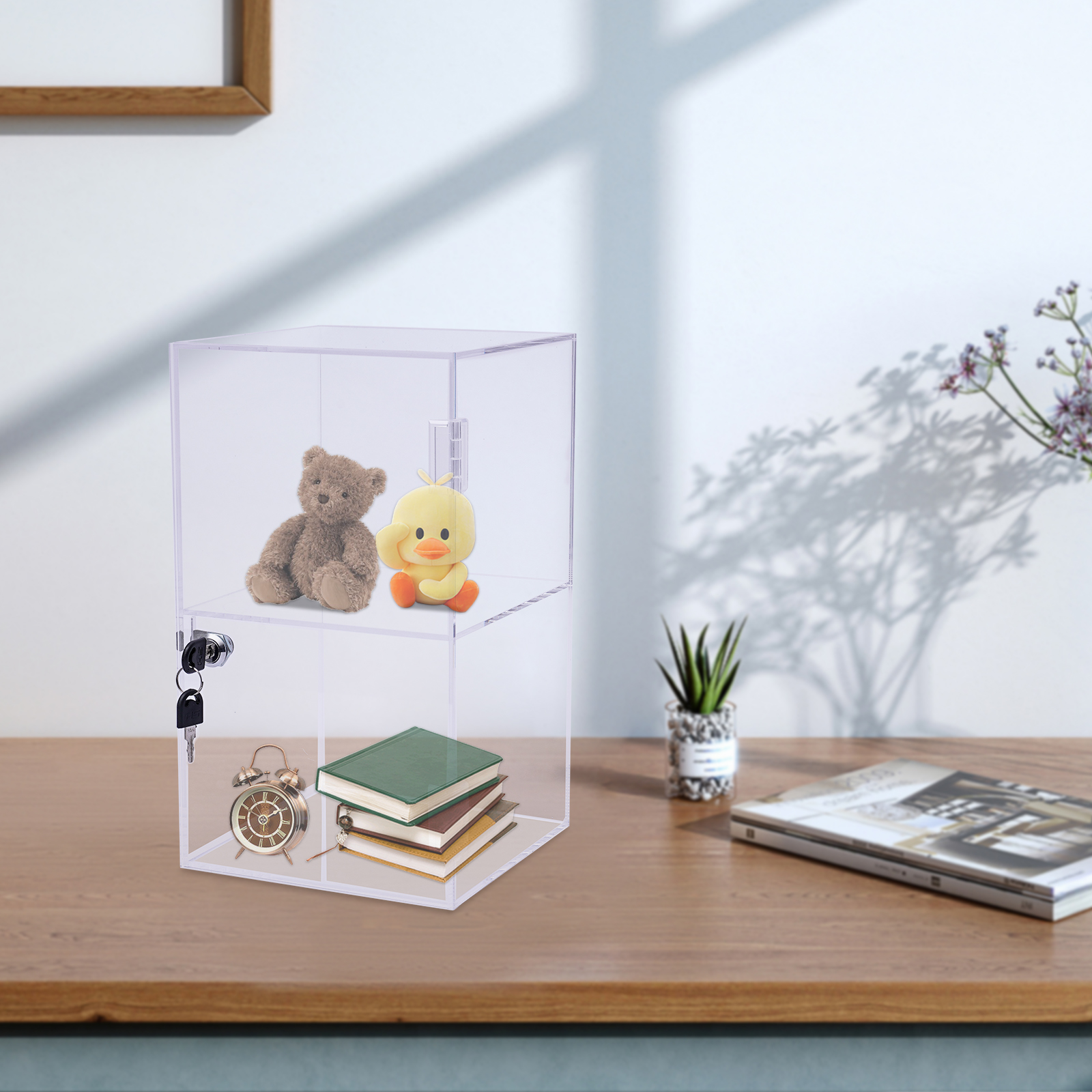 Transparent Acrylic 20x20x35cm - Display Case Acrylic avis et prix