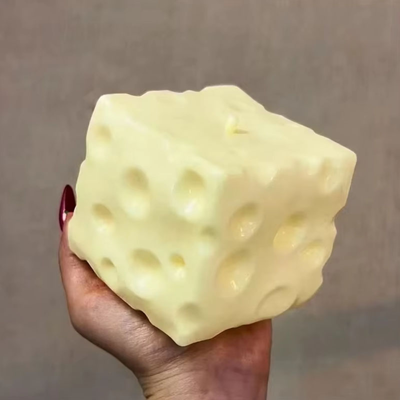 ◔Jumbo Cheese Cube Stress Ball - Fidget Cube Original avis et prix