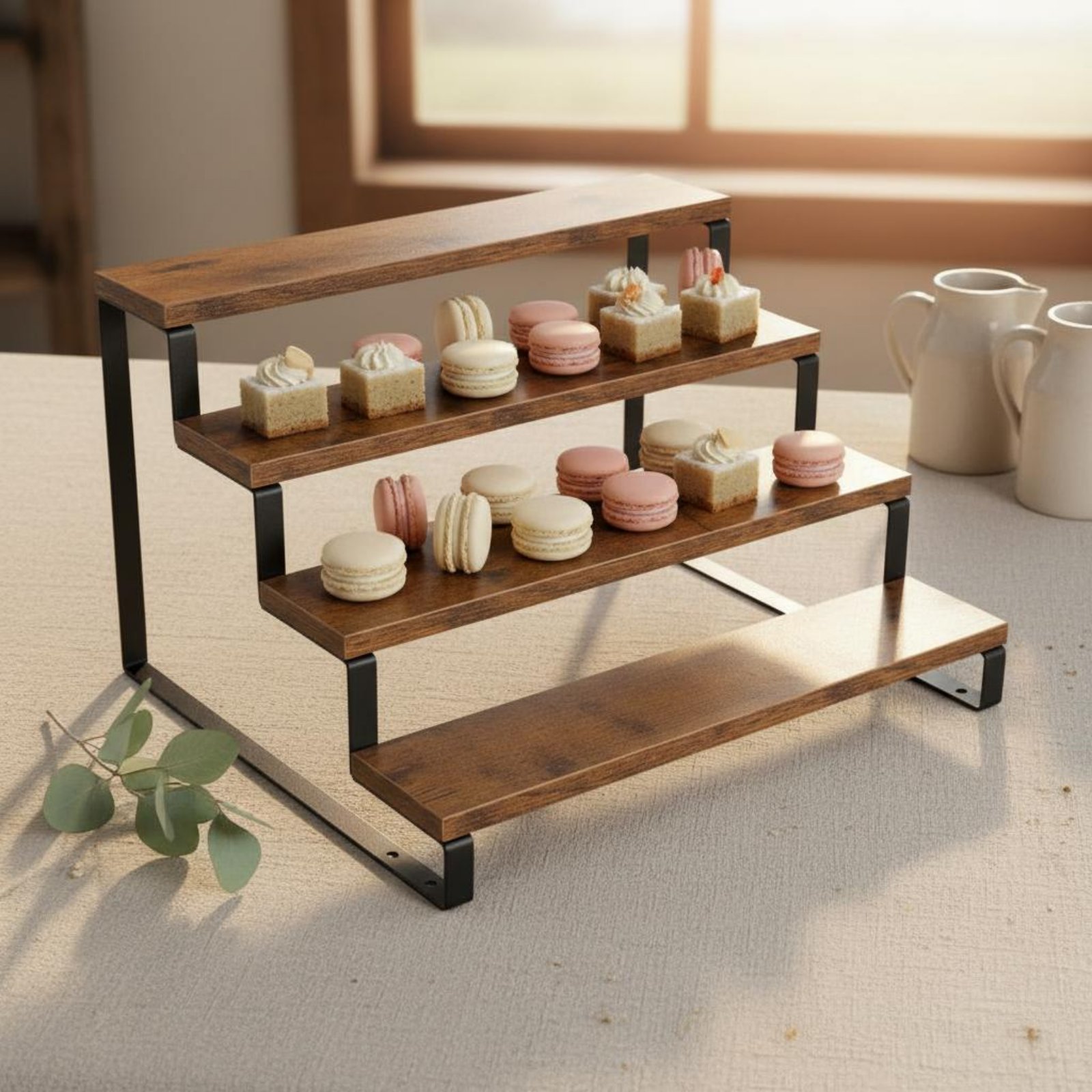4 Tier Display Riser Space Sav - Display Risers Set avis et prix