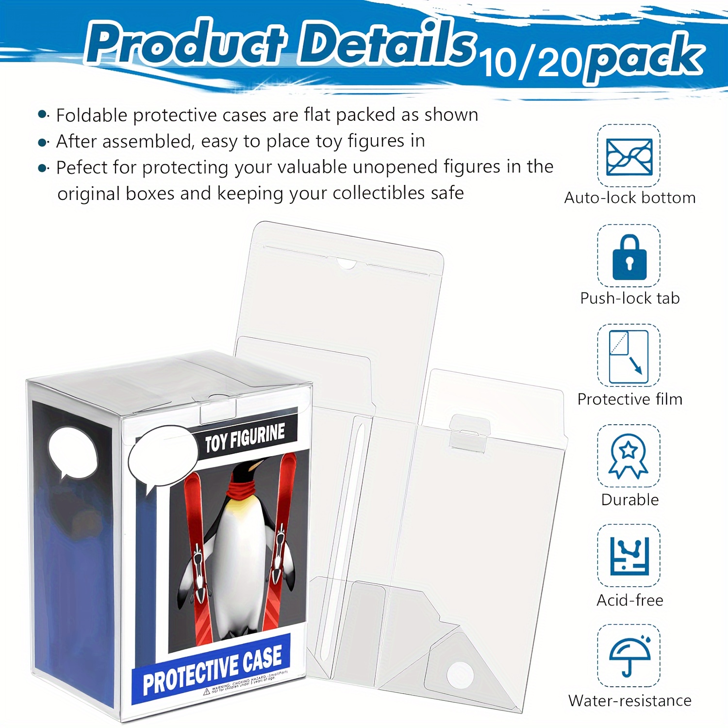 Clear Pop Display Case Compati - Funko Pop Protector avis et prix