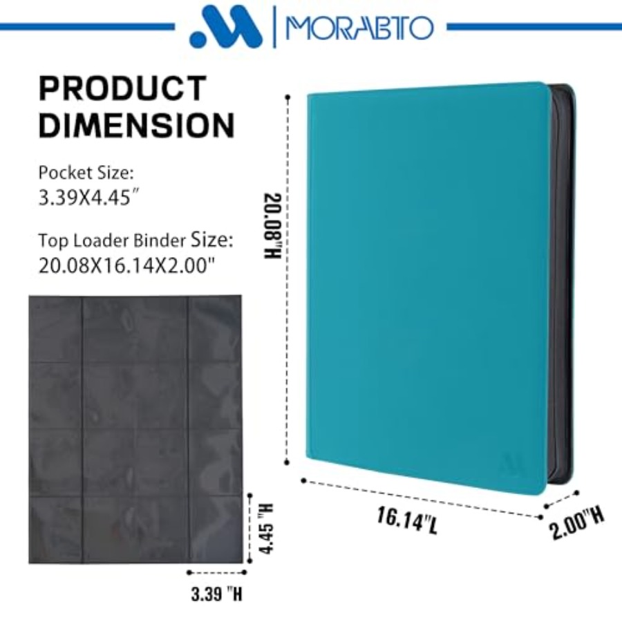 Toploader Binder Holds 640 Top - Card Top Loader avis et prix