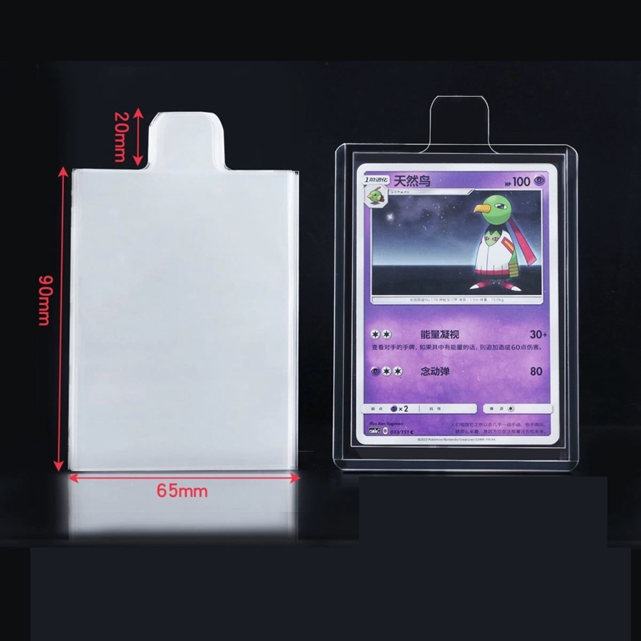 100pcs 65*90mm Bulge Games Car - Pokemon Binder Card avis et prix