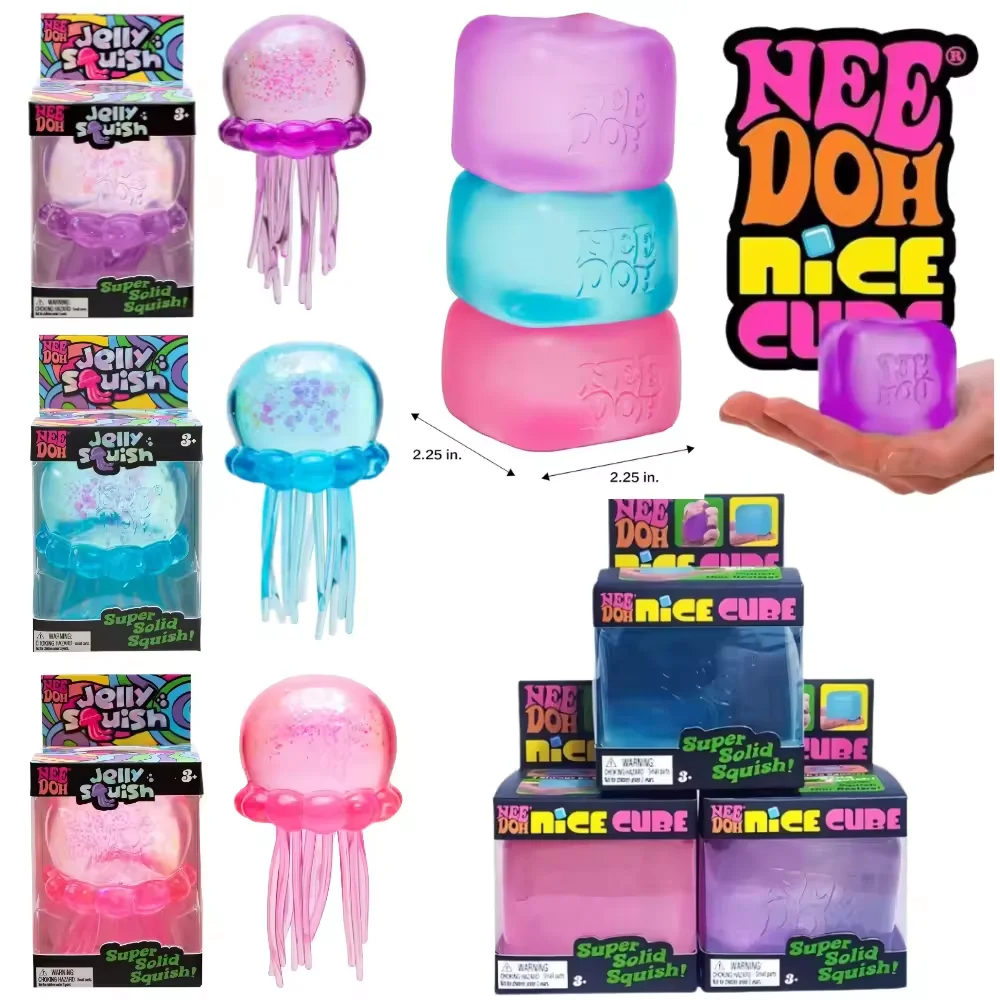 Trending Nee Doh Jellyfish & C - Fidget Cube Original avis et prix
