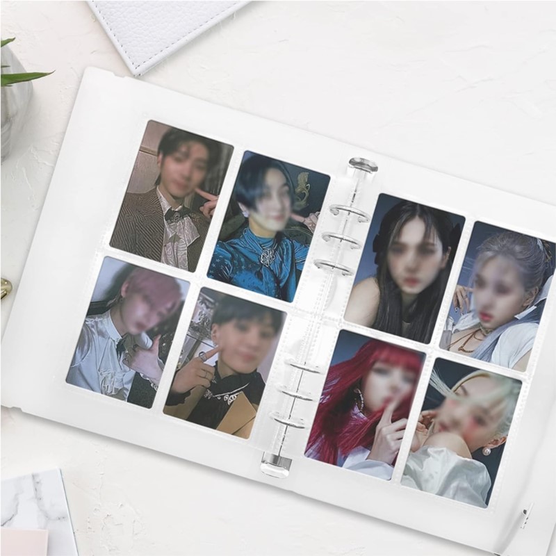 4 Pockets Photo Card Holder Bi - Trading Card Binder avis et prix