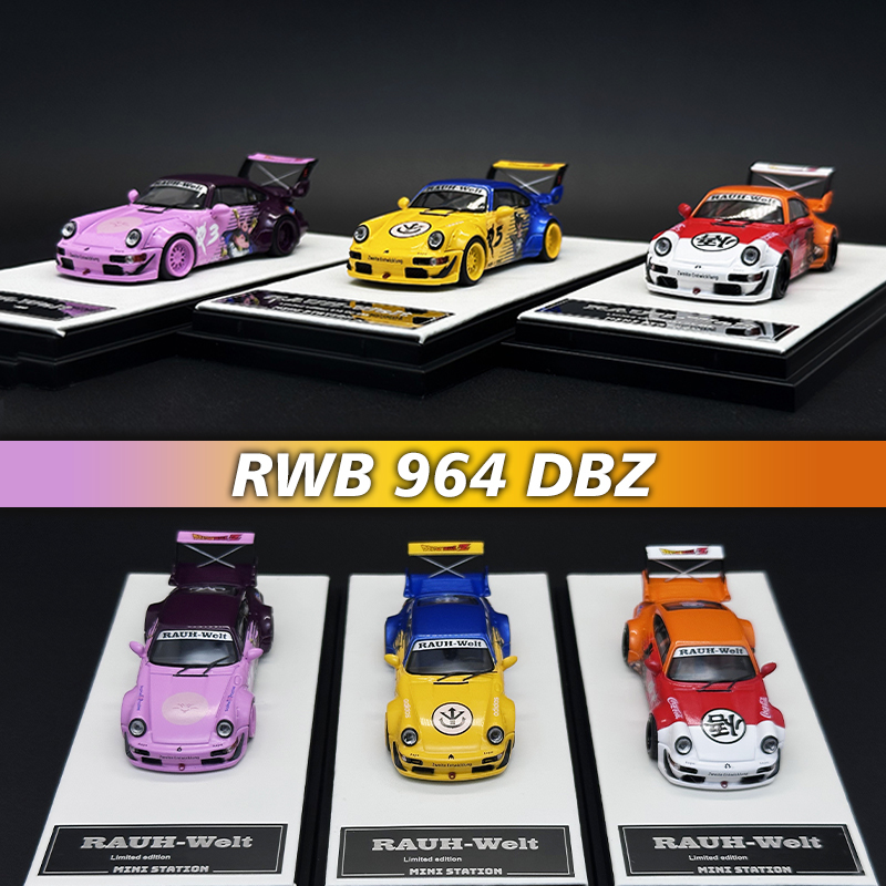 MiniStation 1:64 RWB 964 Ball  - Die Cast Car 1 64 avis et prix